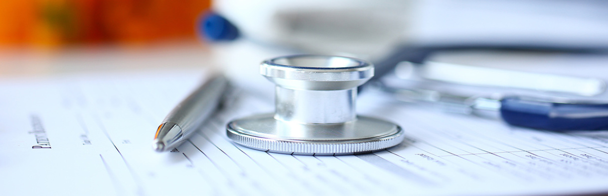 Stethoskop Arzt Schreibtisch Doktor